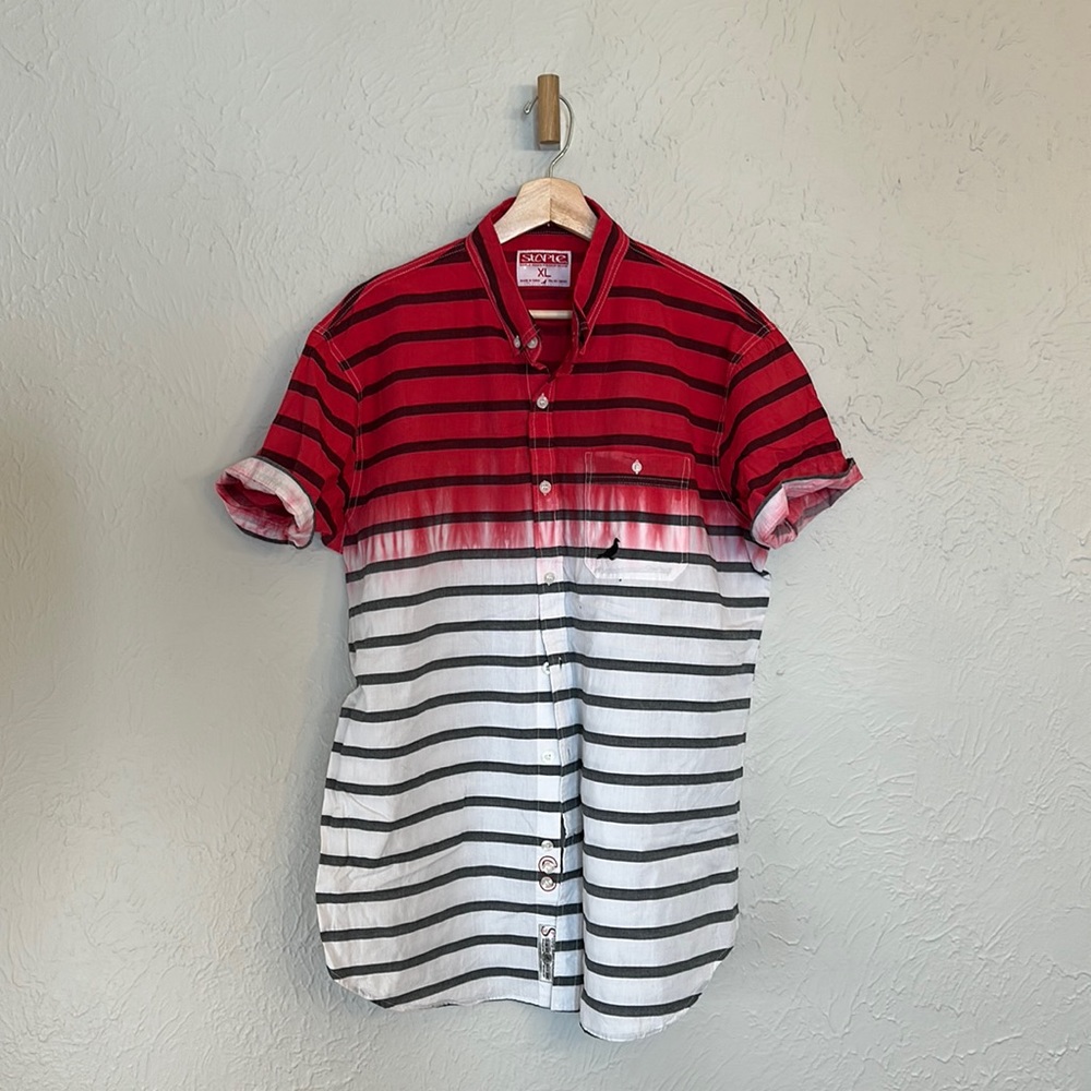 Staple shirt sleeve button up shirt